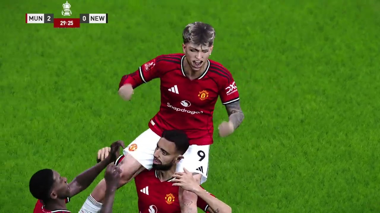 NONO JOGO FINAL DA EMIRATES FA CUP JOGO DE IDA MANCHESTER UNITED X NEWCASTLE