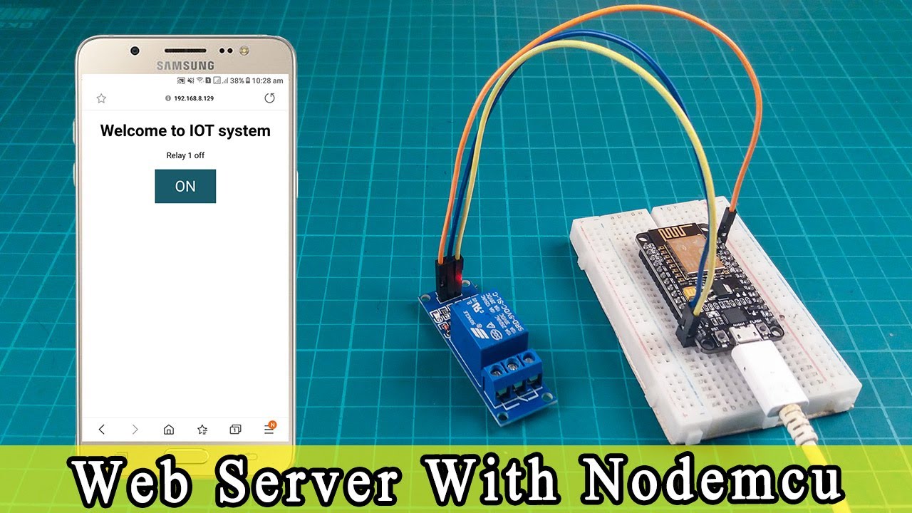 ESP8266 NODEMCU WEB SERVER | ESP8266 NODEMCU WEB SERVER Tutorial using Relay Module [Full Guide]