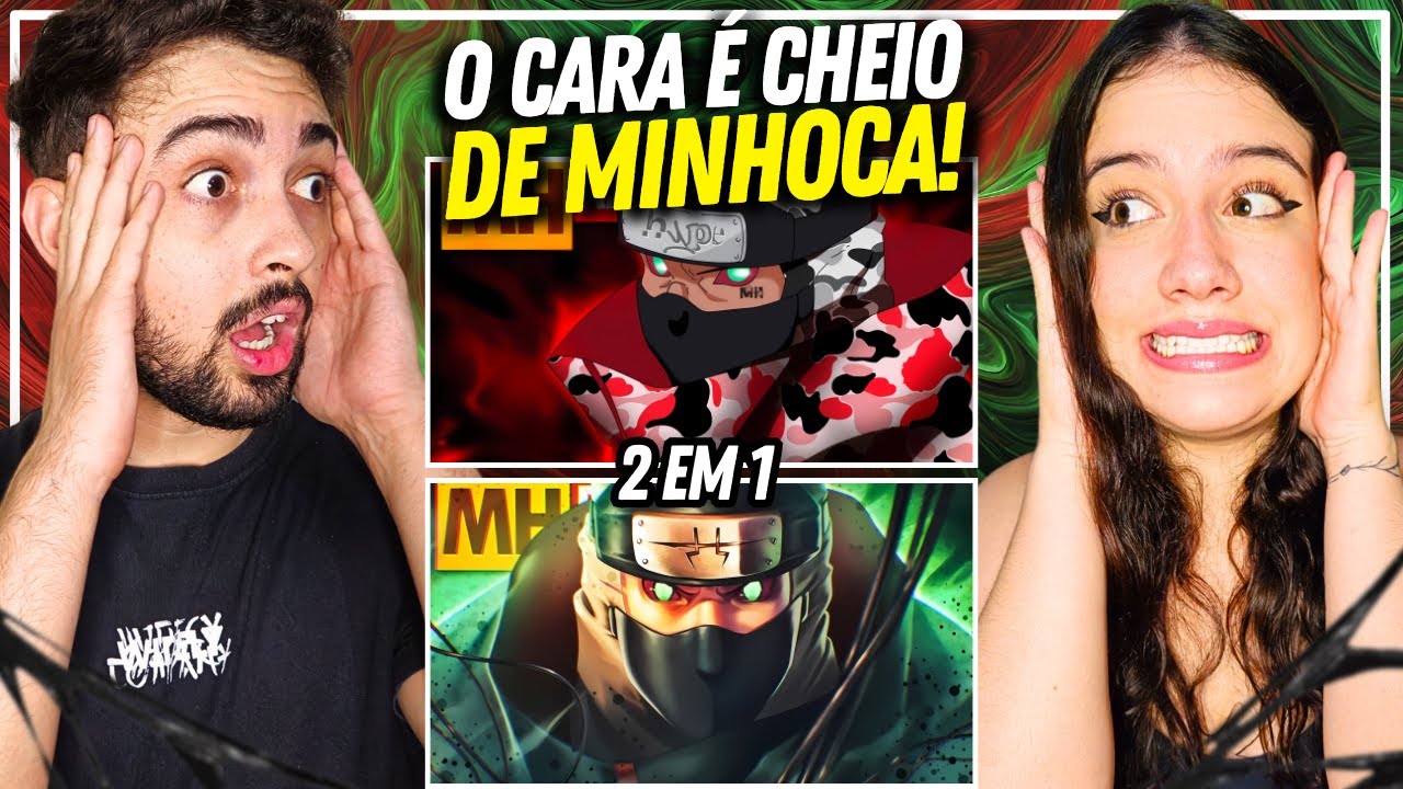 (ELA NÃO CONHECIA) 2 em 1 Tipo Kakuzu 💸🤑 (Naruto) | MHRAP React