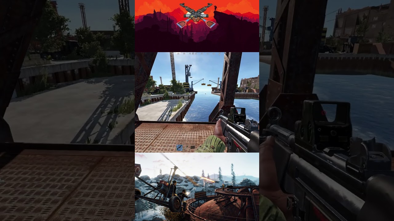 Controlling Harbor on a 2x is Crazy  #rust #gaming #rustpvp #highlights