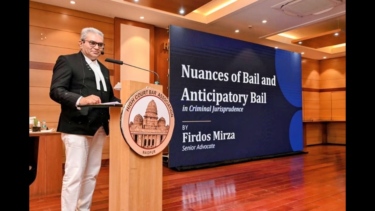 Bail & Anticipatory Bail Explained | Sr. Adv. Firdos Mirza | Bombay High Court