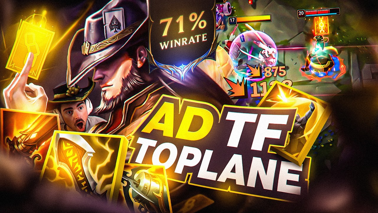 THIS GUY IS INSANE... *2000LP CRIT TWISTED FATE*