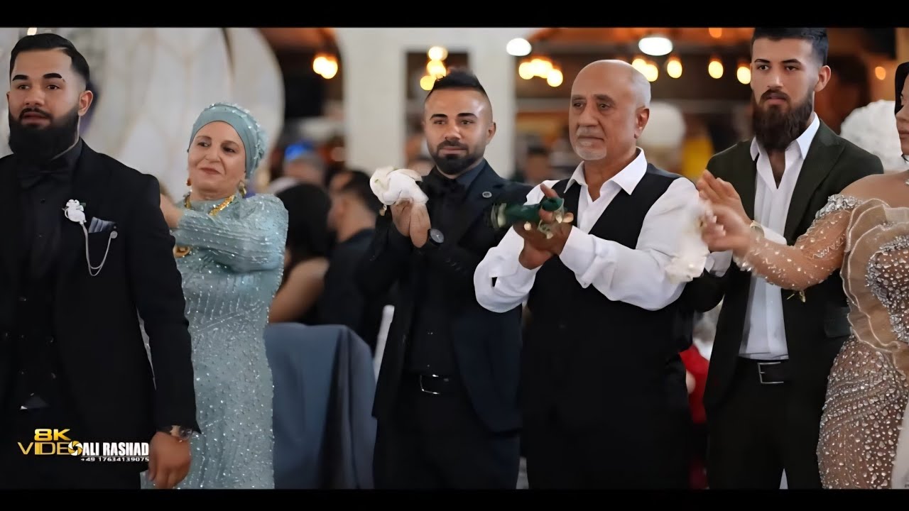 Kurdische Hochzeit حفل زفاف من اجمل اعراس عفرين في المانيا قريه ديكه عروسان(علي حنان مراد علو &إيمان