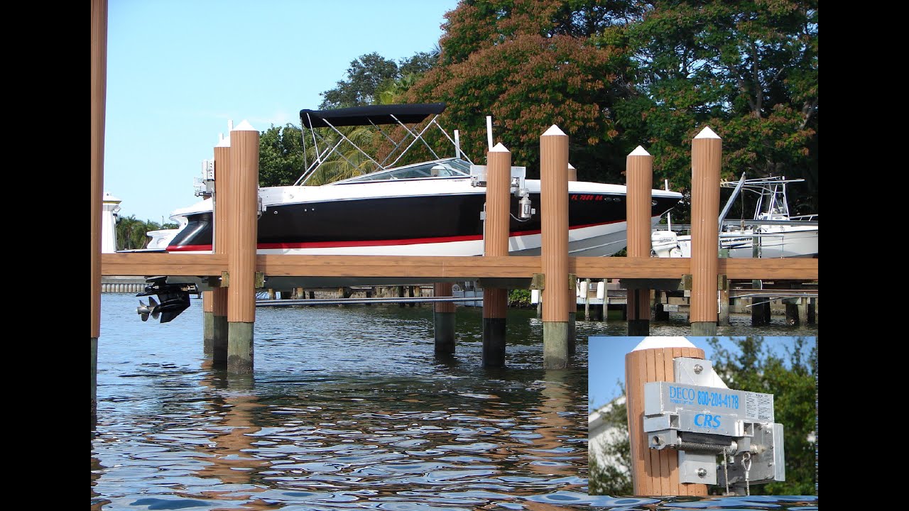 Deco's Concept CRS Beamless Boat Lift