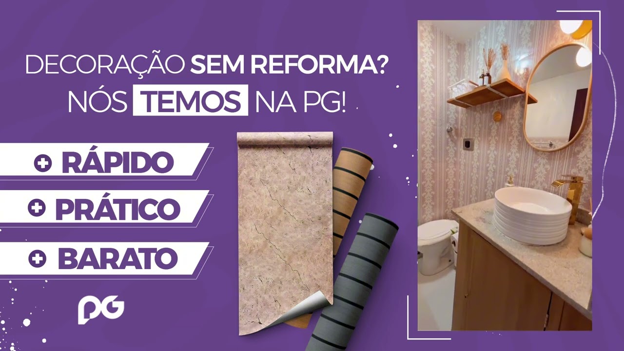 Transforme seu Banheiro Sem Reforma e Sem Sujeira (antes e depois)