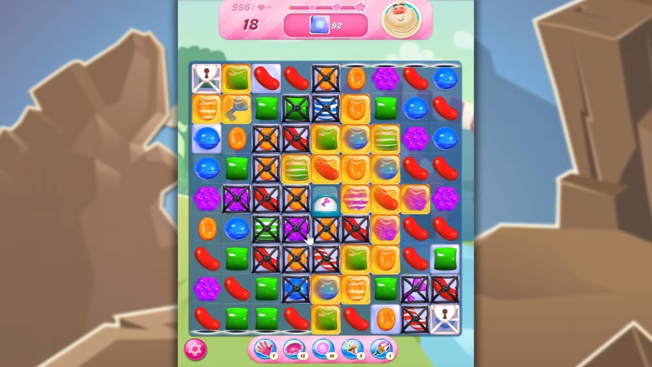 Candy Crush Saga LEVEL 956 NO BOOSTERS (new version)🐟☑️