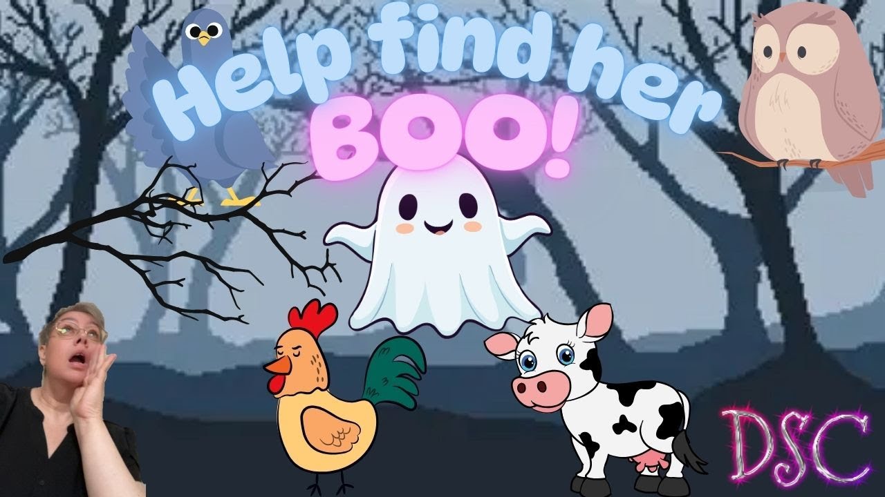 The Little Ghost Who Lost Her Boo