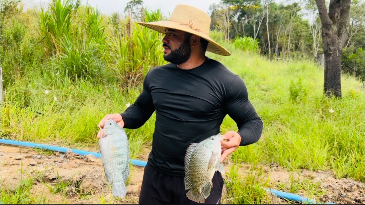 FIZ UMA TÉCNICA INFALÍVEL NO LAGO DO XUCRÃO E PEGUEI SÓ PEIXE GIGANTE 🙀🐟