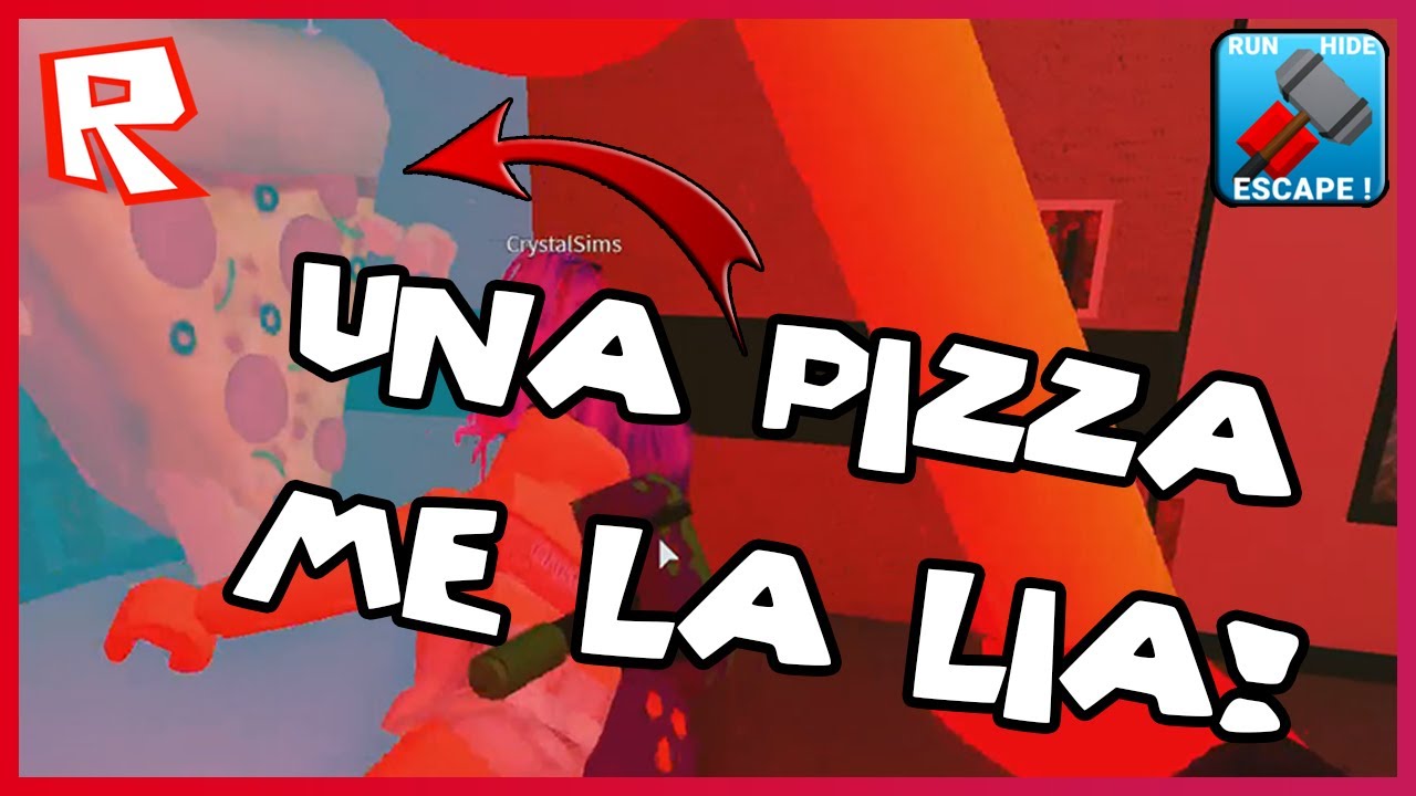CAMPEO UNA PIZZA SIN QUERER | FLEE THE FACILITY ROBLOX