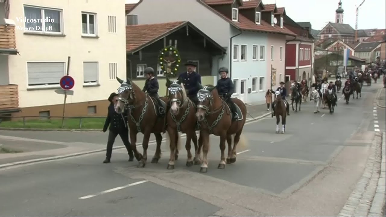 Leonhardiritt 2022 in Furth im Wald