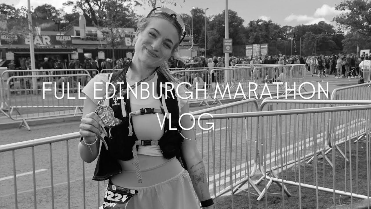 EDINBURGH MARATHON | FULL EDINBURGH VLOG