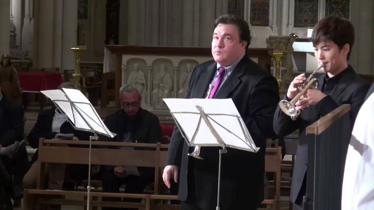 Exulate Jubilate Mozart pour 2 trompettes et orgue Eglise de la Redemption Lyon