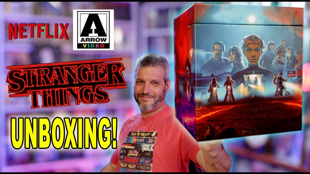 Stranger Things: Полный сериал в 4K UHD &mdash; Распаковка | Коллекционное издание от Arrow Video