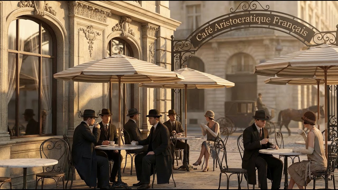 Café Aristocratique Français | Élégance, Silence & Héritage
