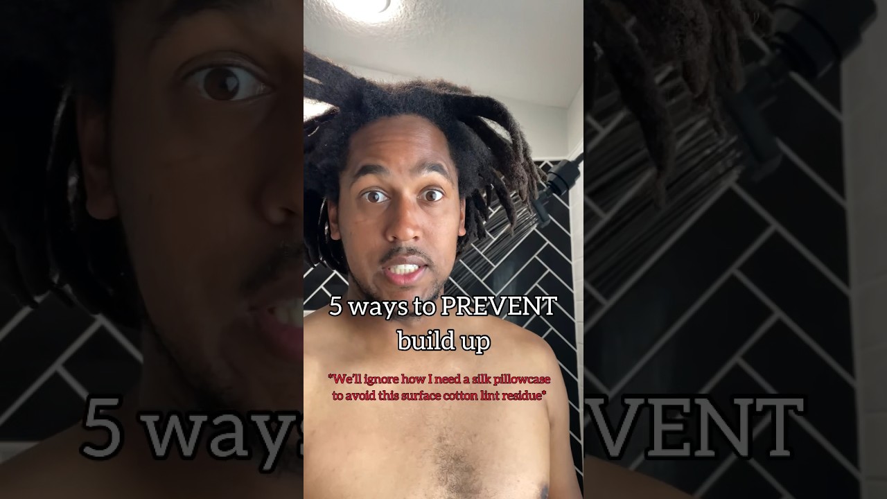 5 ways to PREVENT build up in locs #shorts #naturalhair #hairtips