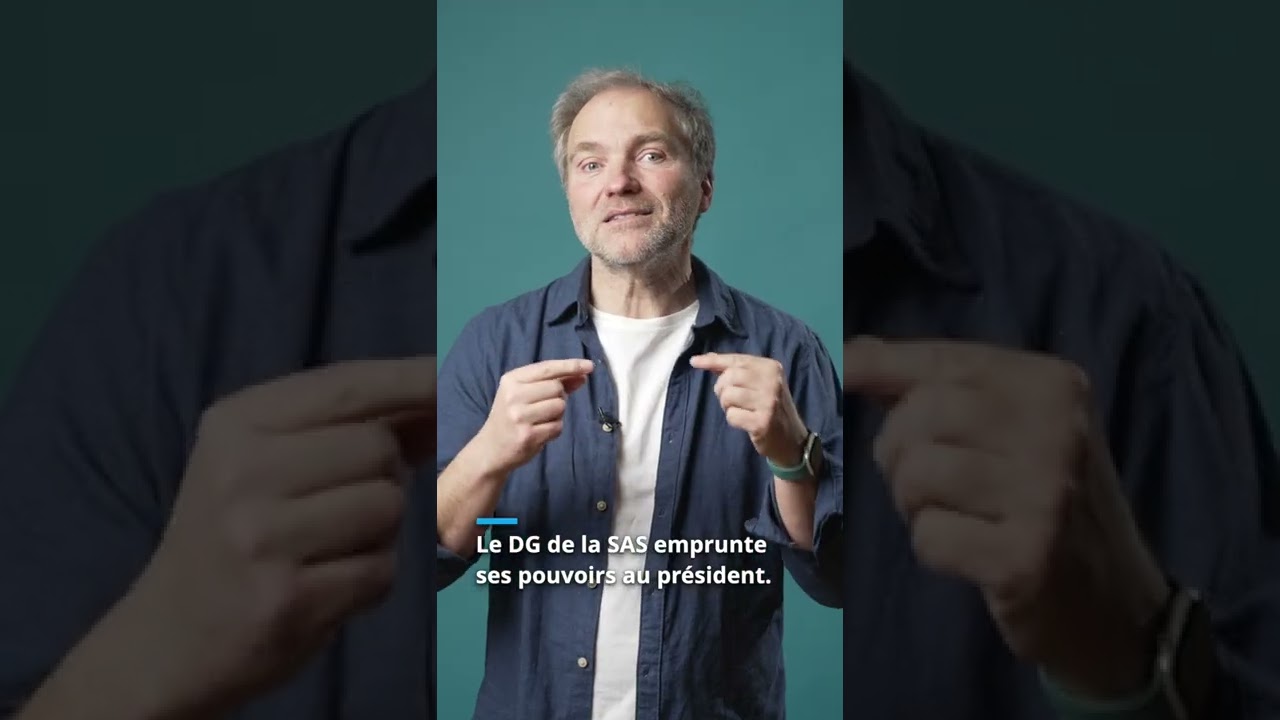 Quelles différences entre un Président et un Directeur Général en SAS ? On t'explique en Shorts !