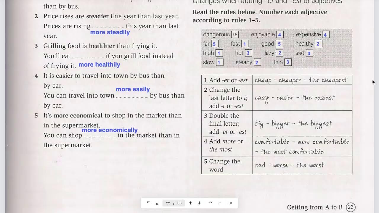 LIVE IELTS Unit 3 | Grammar and Spelling