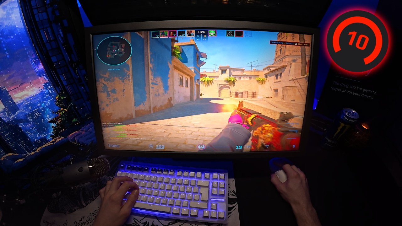 POV: FACEIT LVL 10 PLAYS PREMIER ON 600HZ | 4K