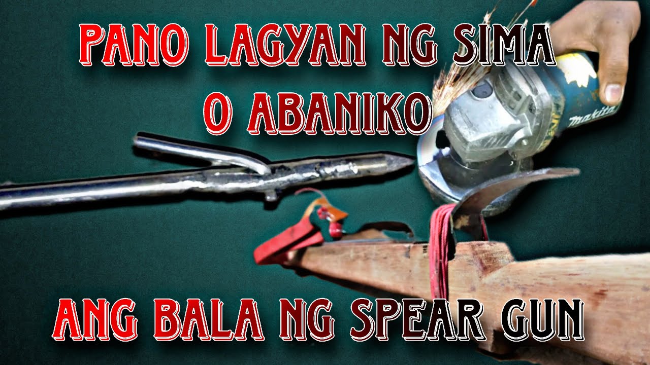 DIY Pano gagawa ng Sima ng Bala ng Spear gun