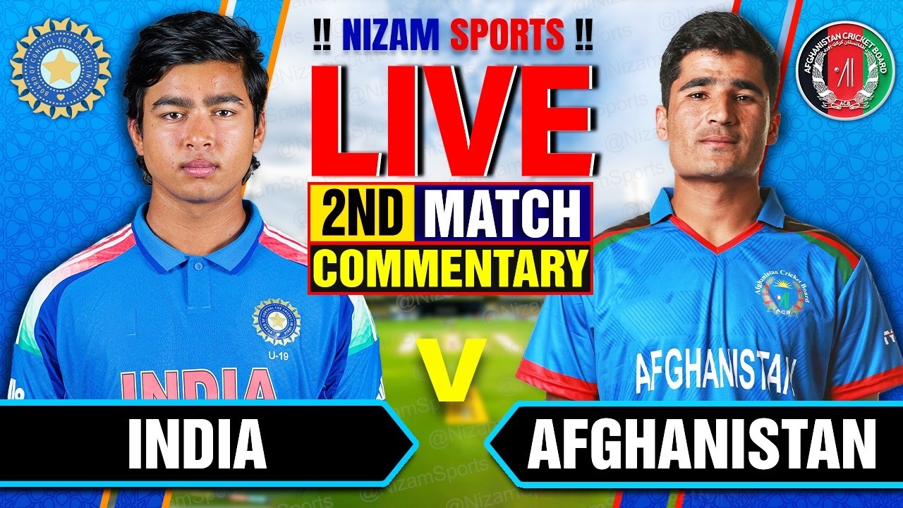 🔴Live: India vs Afghanistan | 2nd Match | Live Cricket Score & Commentary