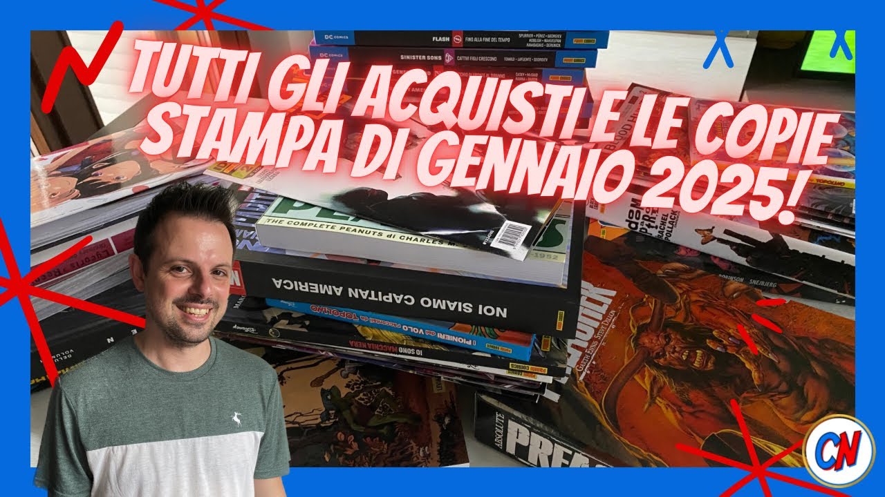 Acquisti e copie stampa di gennaio 2025! #paninicomics #dccomics #marvelcomics #disney #tmnt