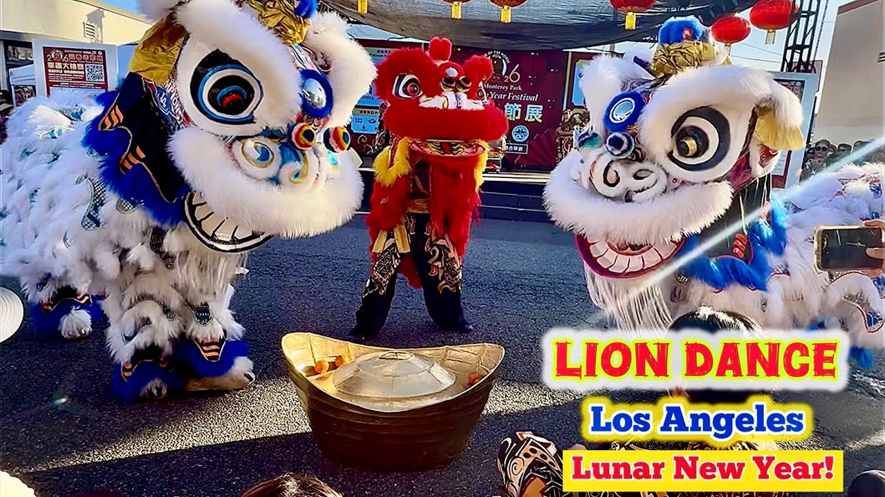［FULL］Lion Dance by LA Kun Seng Keng 洛杉磯關聖宮龍獅團｜Lunar New Year 2026 @Monterey Park, CA