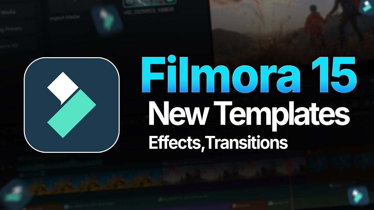 Filmora 15 Just Got Better – New Effects, Transitions & Templates!
