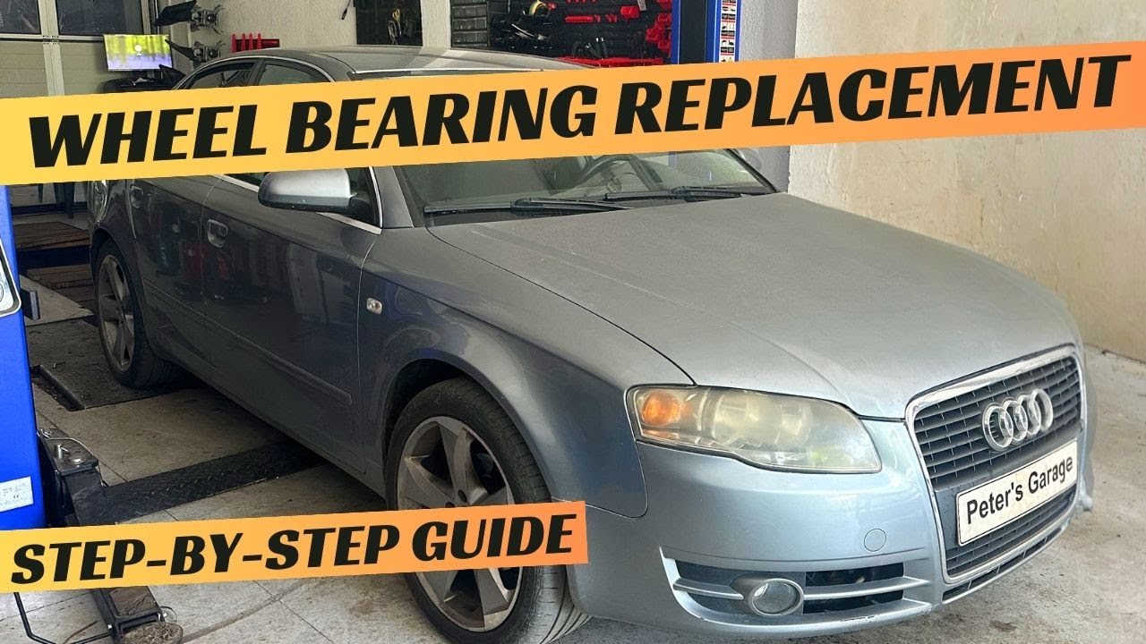 Audi A4 B6 B7 Front Wheel Bearing replacement