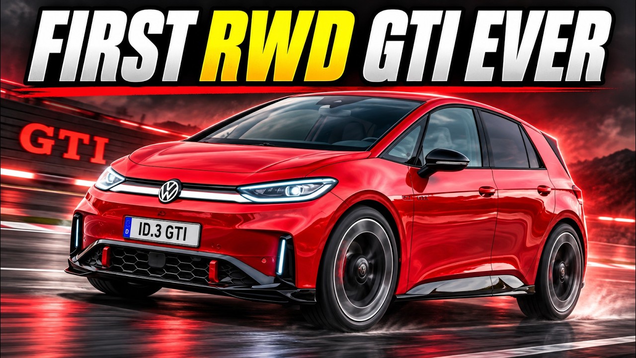 The Most Powerful VW GTI Ever Is Electric, Rear-Wheel Drive + Over 600km Range