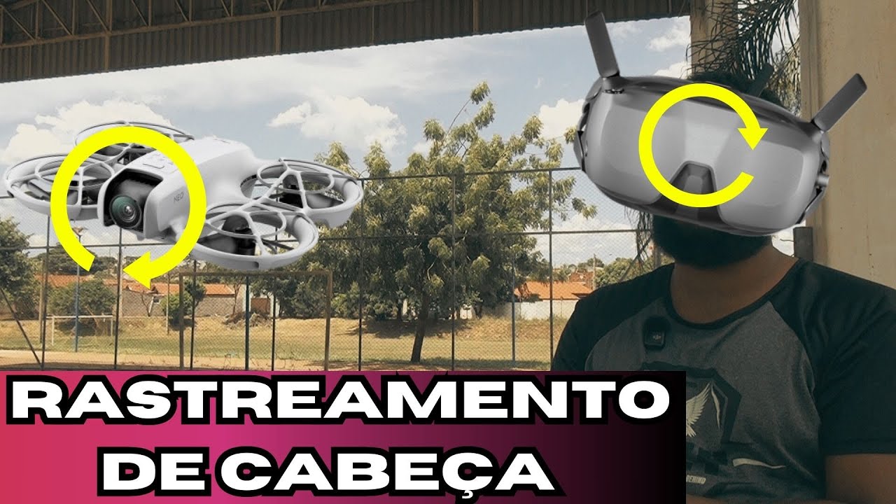 Como USAR corretamente O RASTREAMENTO DE CABEÇA dos oculos DJI /   GOGGLES 3 e N3 #djineo #dji