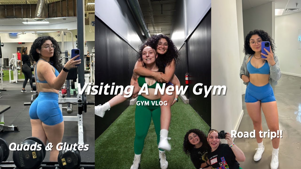 VISITING HIDDEN GYM | Road trip, Bucee’s, Quads & Glutes, Gym Vlog