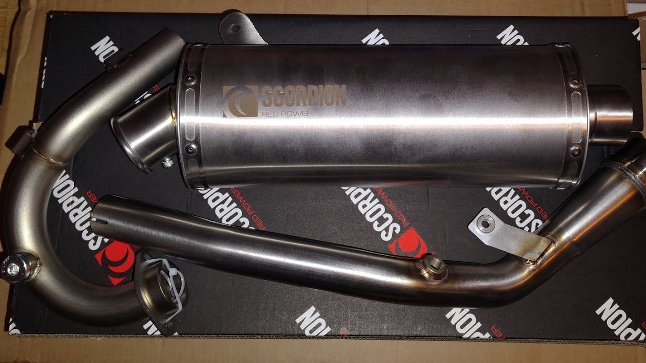 Unboxing Scorpion end can and link pipe plus Uncle wangs manifold for Voge 300 rally E5+ 2025 model