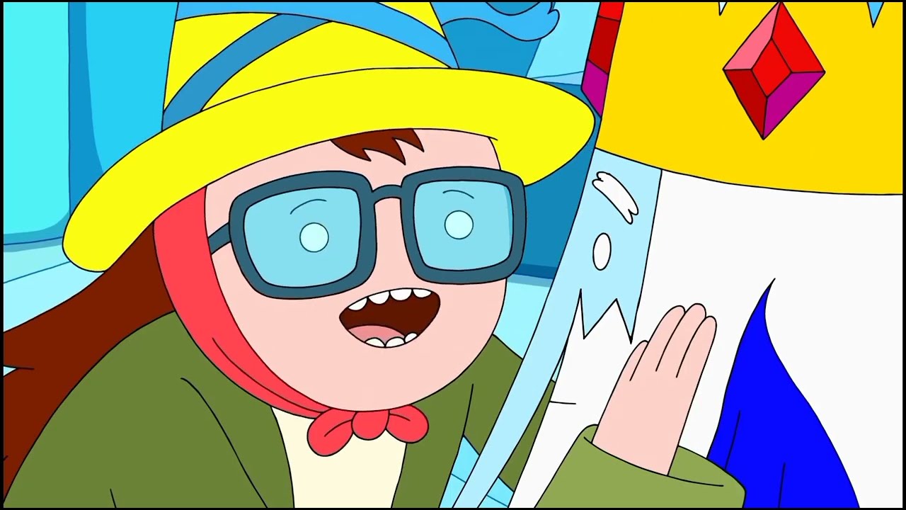 Ice King and Betty being adorable together