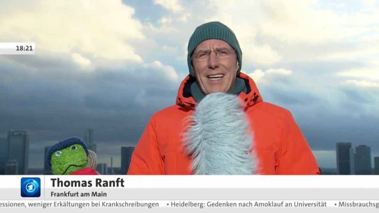 Thomas Ranft wieder an gewohnter Stelle bei Tagesschau24