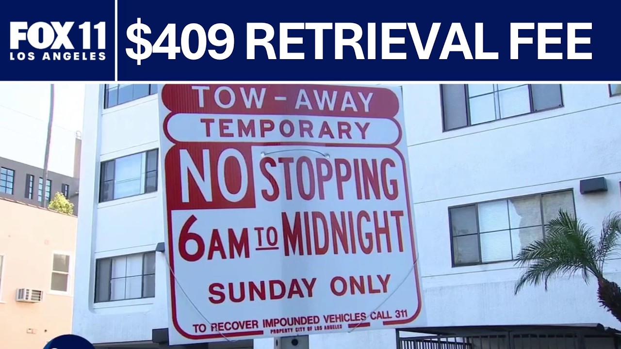 Drivers who had car towed in Hollywood face $409 fee