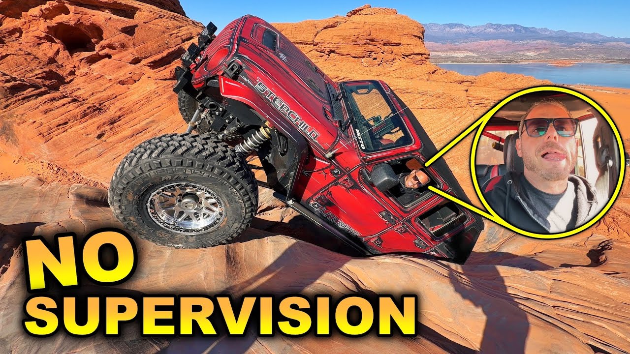 Off Roading with NO SUPERVISION (aka My Wife)!