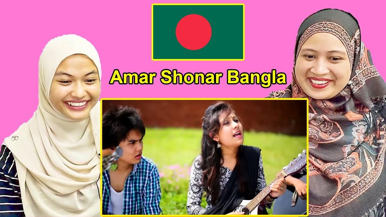 Amar Sonar Bangla | Bangladesh National Anthem | Malay Girl Reacts