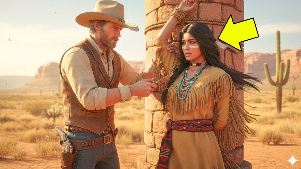 „Ce ai de gând să faci cu mine?” — întreabă femeia apache cowboy-ul care a salvat-o...
