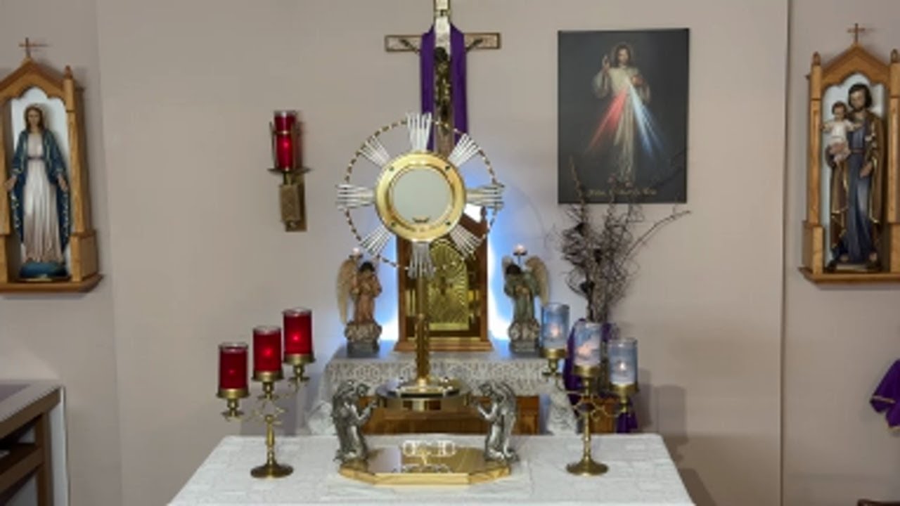 LIVE Eucharistic Adoration - Sisters of Divine Mercy
