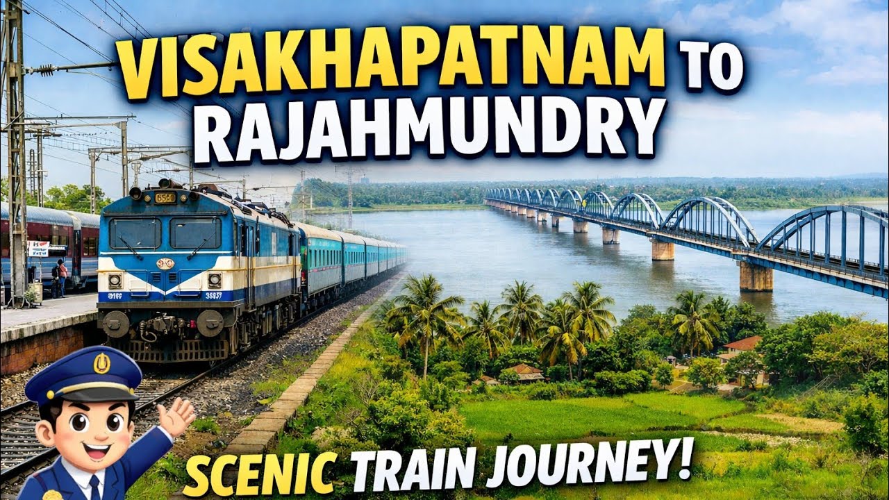 Visakhapatnam to Rajahmundry small clips 
