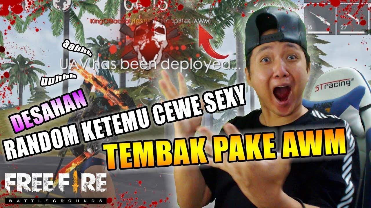 DAPET CEWE SEXY AUTO MUNCRAT  DI RANDOM RANKED SQUAD GUA TEMBAK PAKE AWM - GARENA FREE FIRE