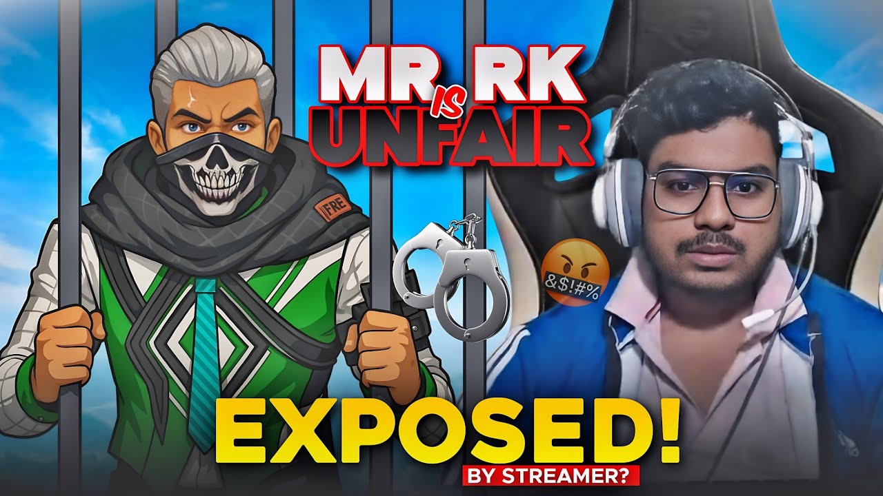 🚫Sorry For USING PANEL 🥱STREAMER EXPOSED Mr RK🤐 -GarenaFreeFire