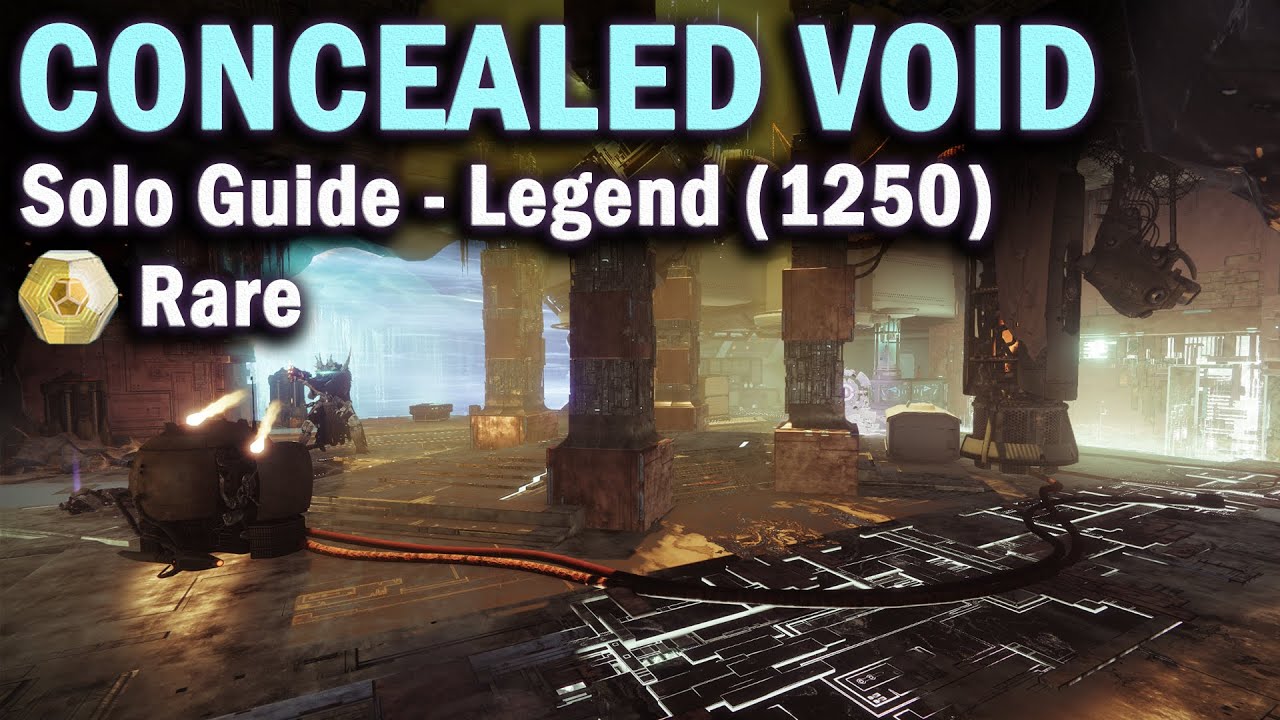 Concealed Void - Legend Lost Sector -  Solo Guide - 1250 Power - Destiny 2: Beyond Light