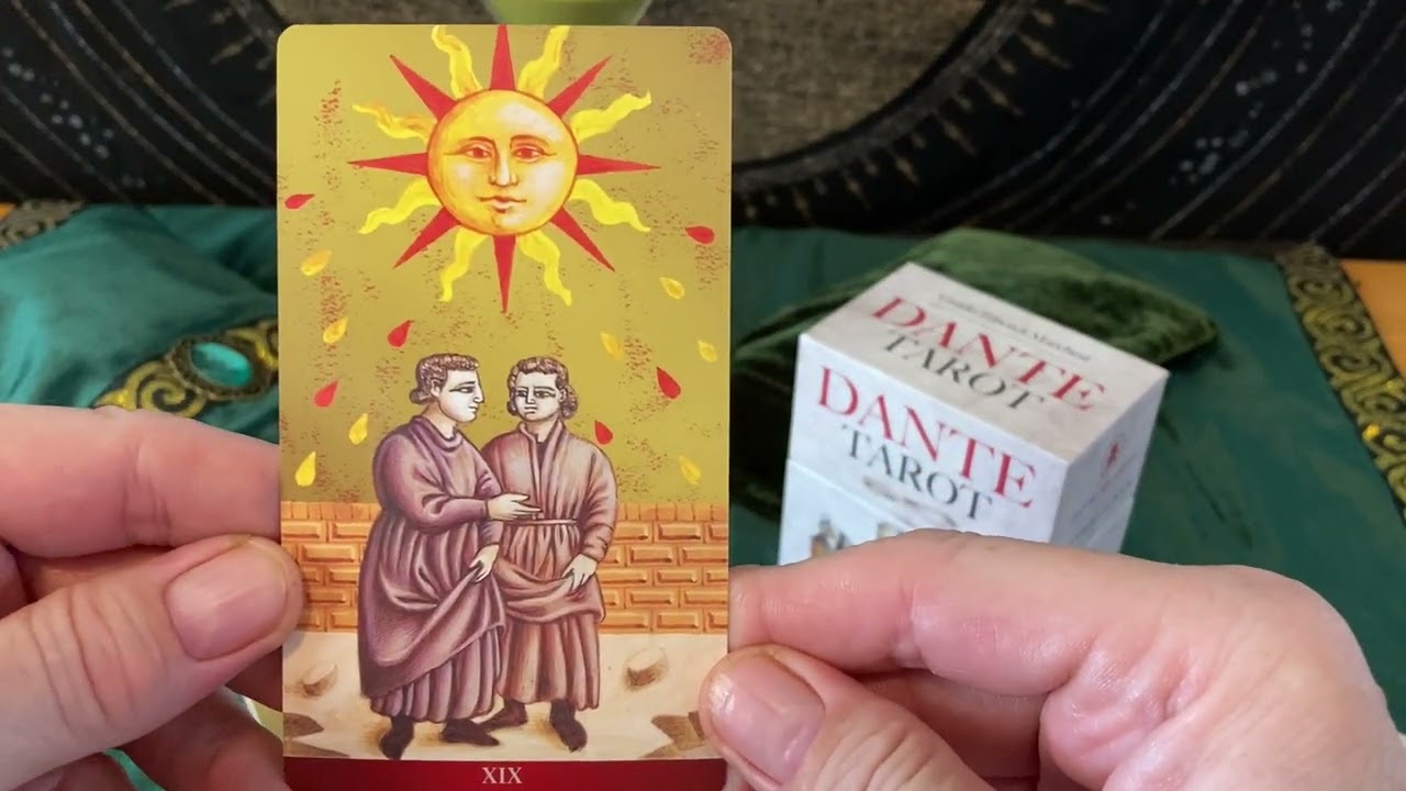 Dante Tarot by Guido Marchesi. Art inspired by the poem 'Divine Comedy' by the great Dante Alighieri