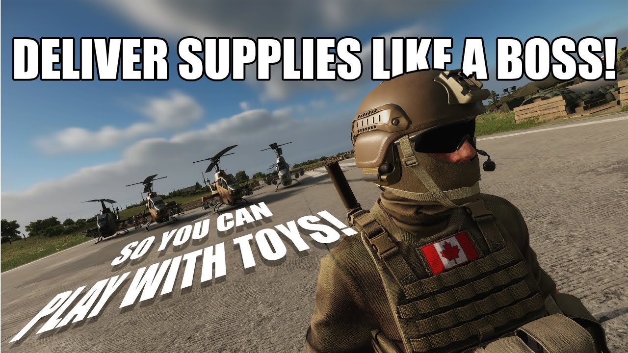 ARMA REFORGER | Rank up delivering supplies FAST! discord.gg/gsa