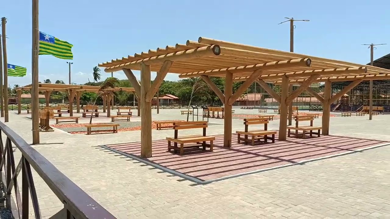 Parque ambiental lagoa do bebedouro em Parnaíba Piauí 2025 inauguração dia 18 de outubro de 2025