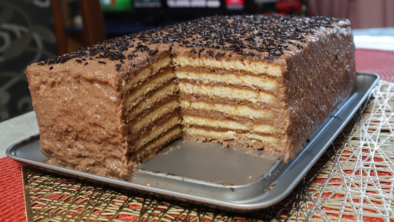Brza torta od gotovih kora! Brza kutlača torta! Mekana i sočna!