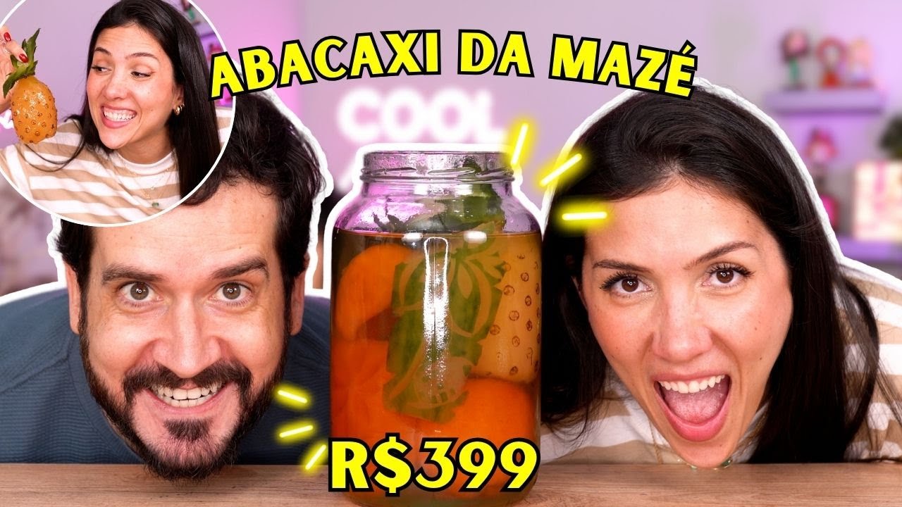 PROVAMOS o ABACAXI da MAZÉ, O MAIS FAMOSO da INTERNET! E várias outras frutas! Decepção!