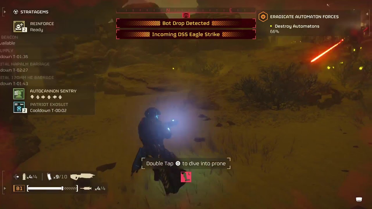 Playing max difficult HELLDIVERS 2