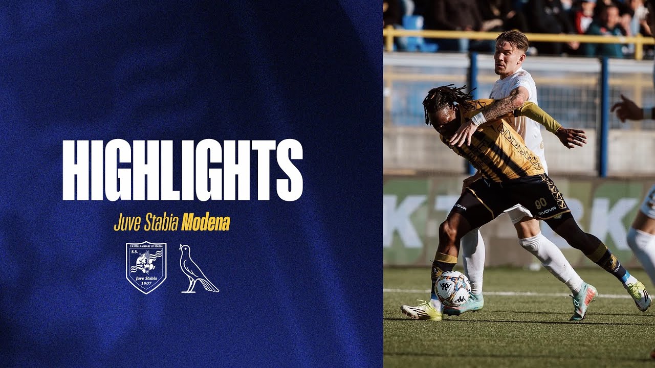 Serie BKT, 26ª giornata | Juve Stabia 1 - 2 Modena